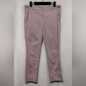 Vince Slim Leg Ankle Pants Womens 4 Lavender Retro 90s Y2K Casual Comfy